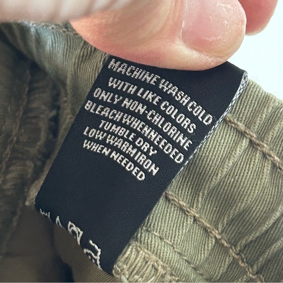 RSQ Men’s Pull On Shorts Olive Green Small casual Summer Vacation Beach Summer - Picture 8 of 8